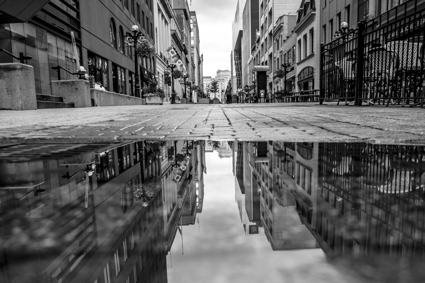 Street level view of Spark St. in Ottawa, ON